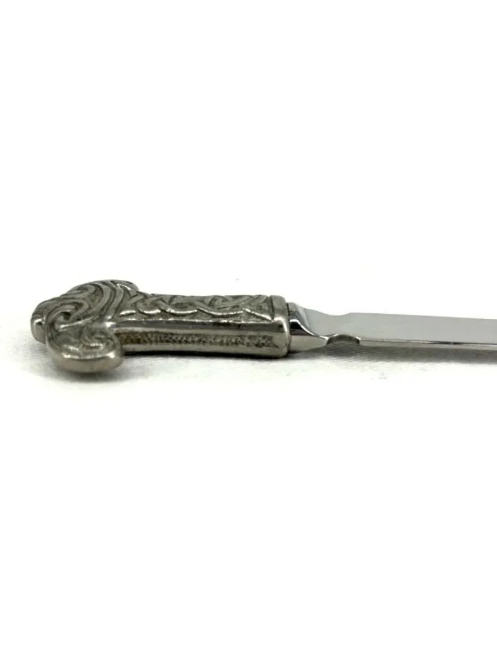Ortak Letter Opener Celtic Dagger Design Signed Pewter 6.5